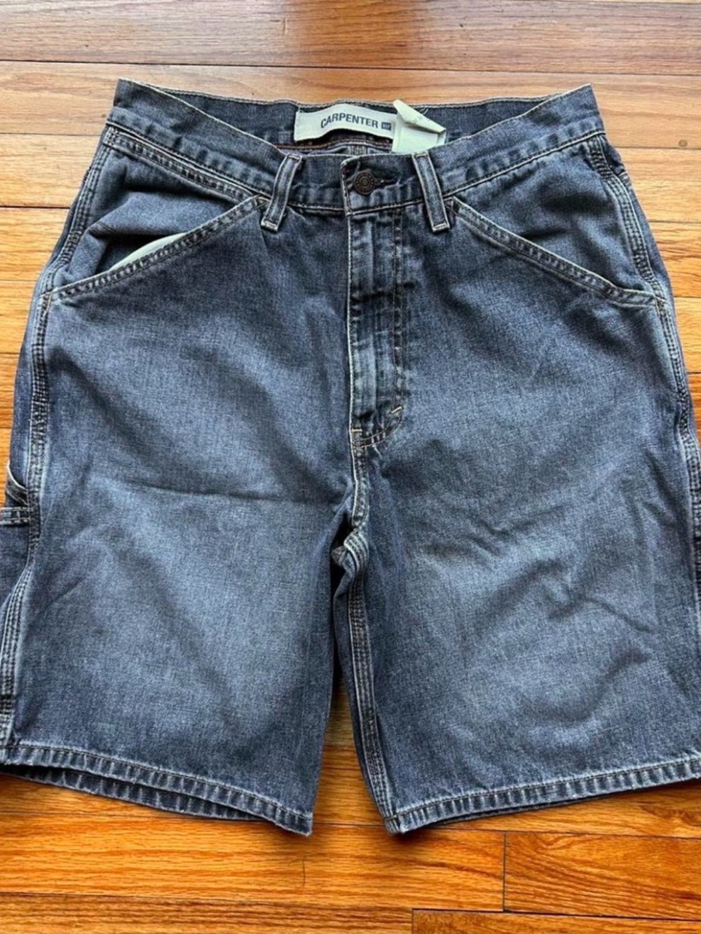 GAP Men's dark blue Carpenter Denim Shorts